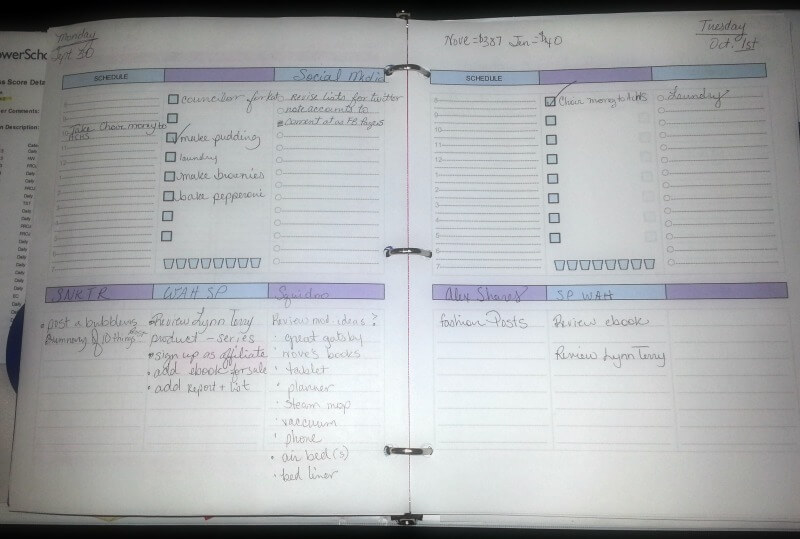 planner - daily docket